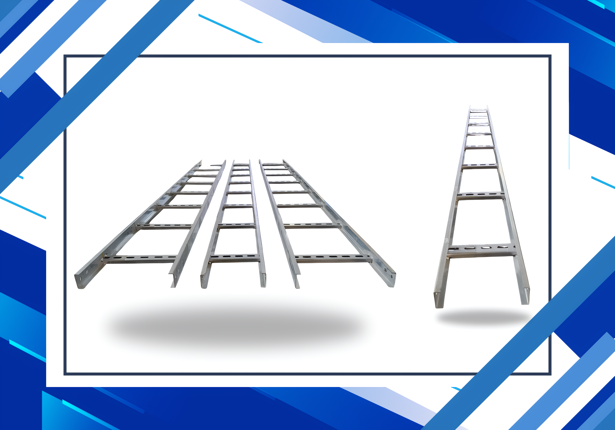 LADDER TYPE CABLE TRAYS